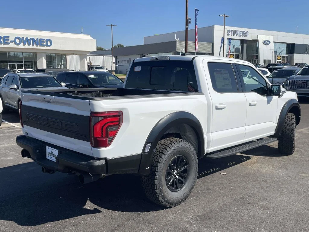 New 2026 White Ford Raptor image 3