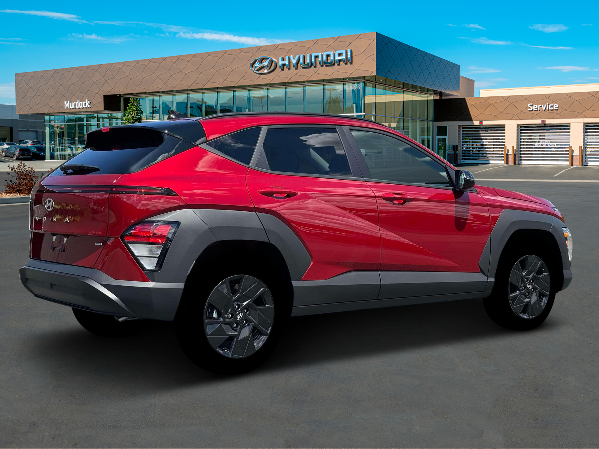 New 2026 Ultimate Red Metallic Hyundai SEL Sport AWD image 8