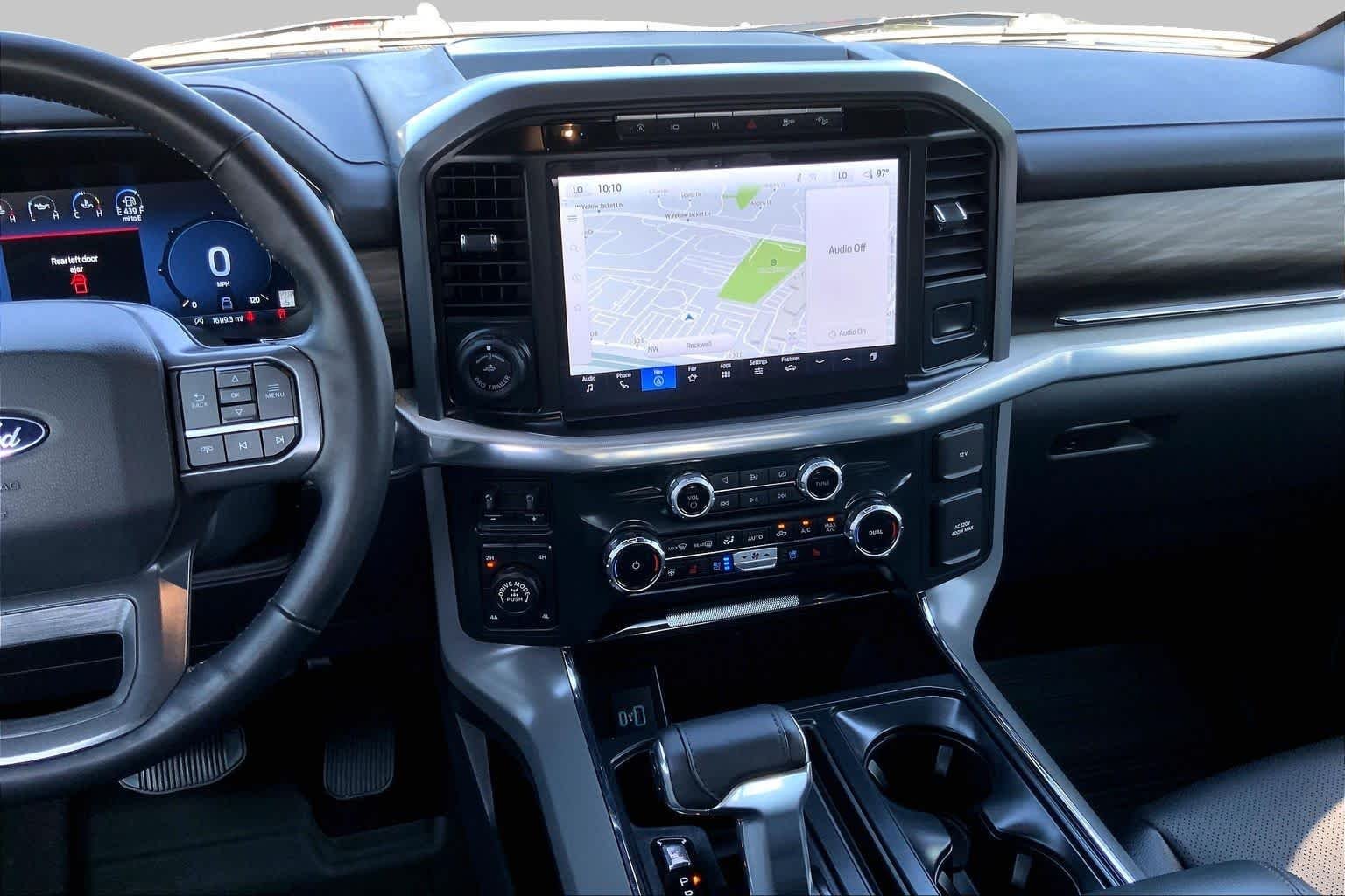Used 2024 Carbonized Gray Metallic Ford LARIAT image 7