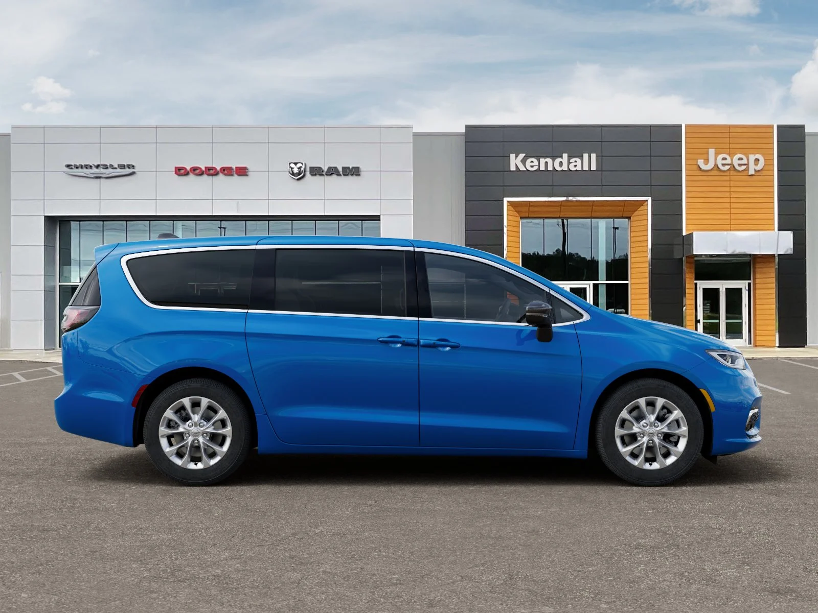 New 2026 Hydro Blue Pearl-Coat Exterior Paint Chrysler Select image 36
