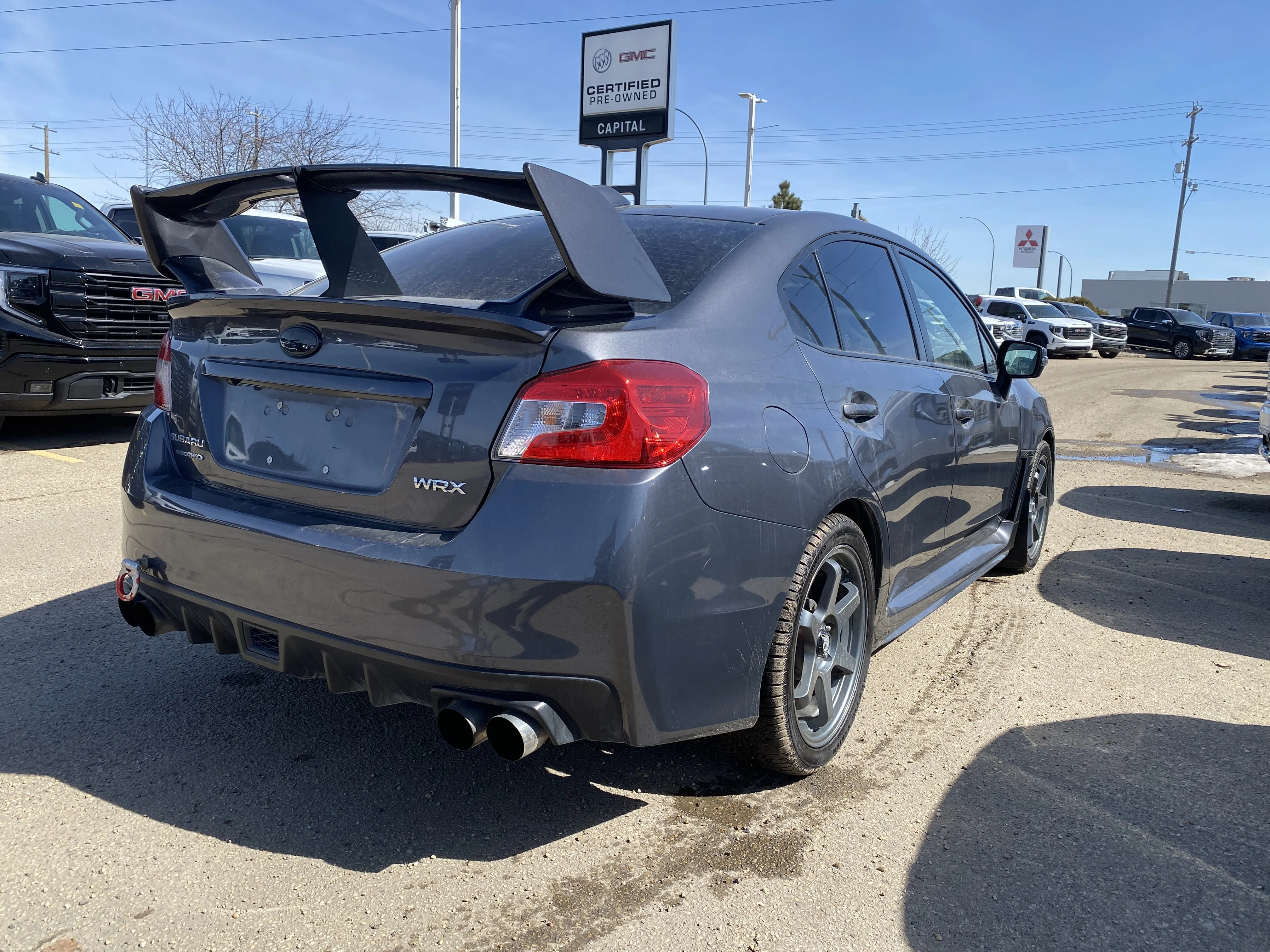 Used 2021 Gray Subaru Sport-tech * LEATHER * NAVIGATION * SUNROOF * image 5