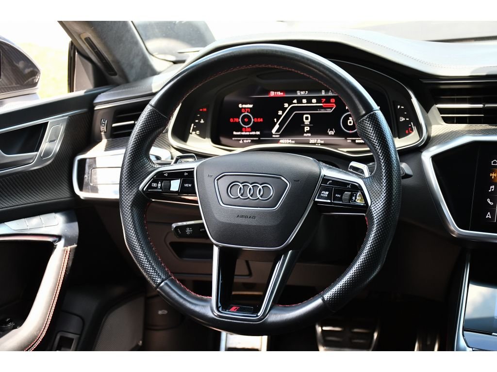 Used 2021 Glacier White Metallic Audi 4.0T (Tiptronic) image 17