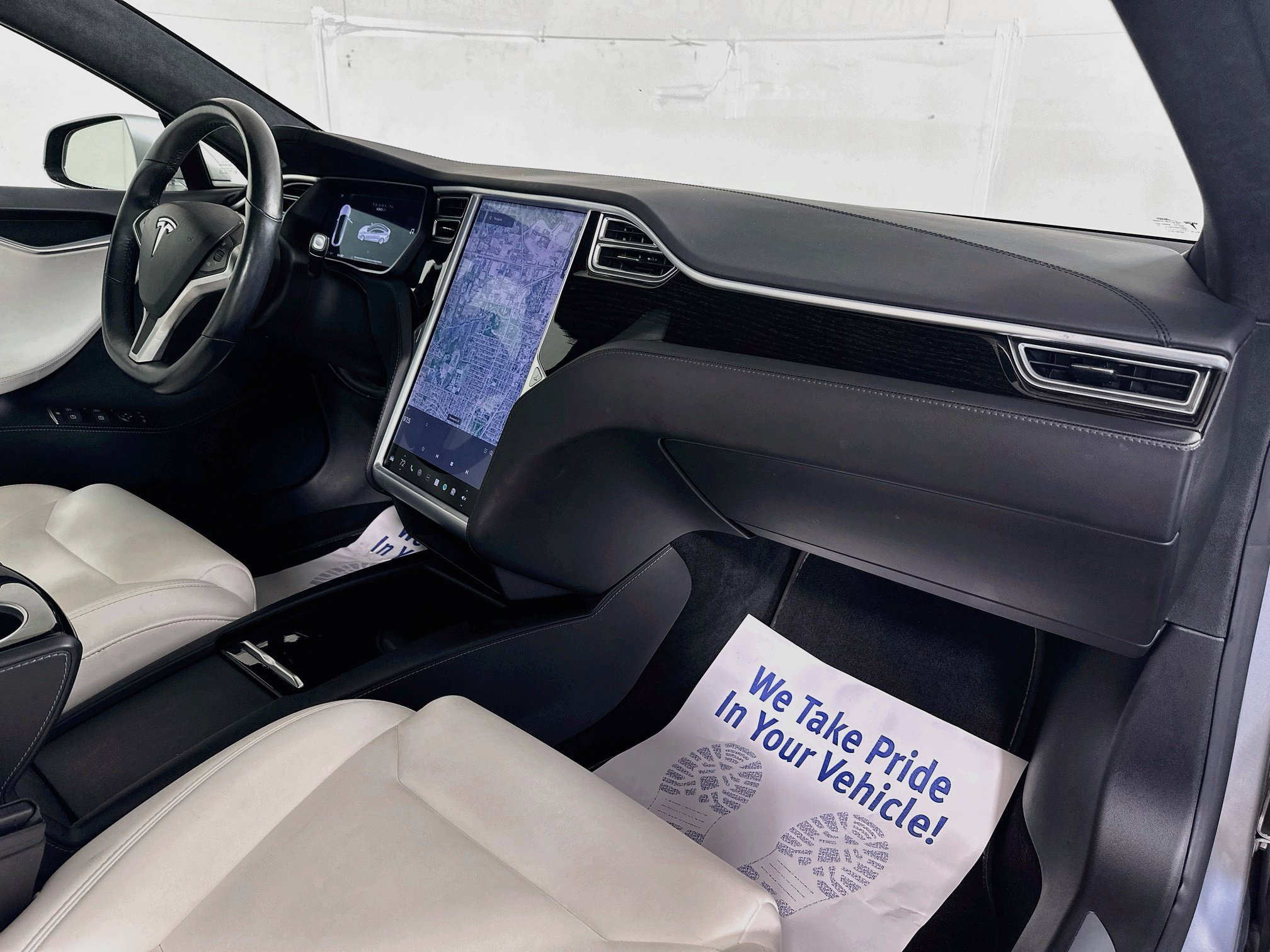 Used 2017 Silver Tesla 100D image 28