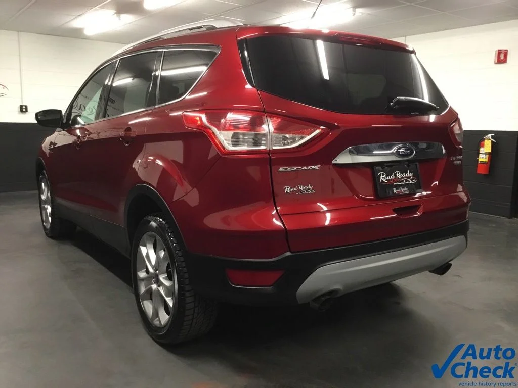 Used 2014 Red Ford Titanium image 8