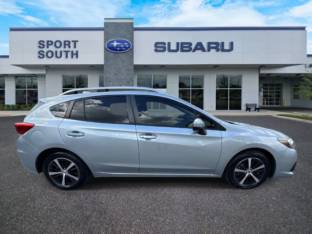 Certified Used 2023 Silver Subaru Premium image 2
