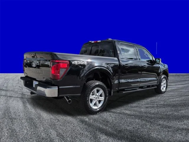 New 2026 Agate Black Metallic Ford XLT image 4