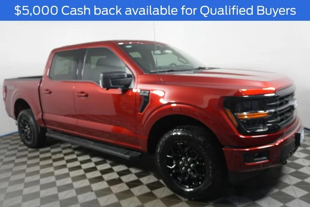 New 2026 Ruby Red Metallic Tinted Clearcoat Ford XLT image 2