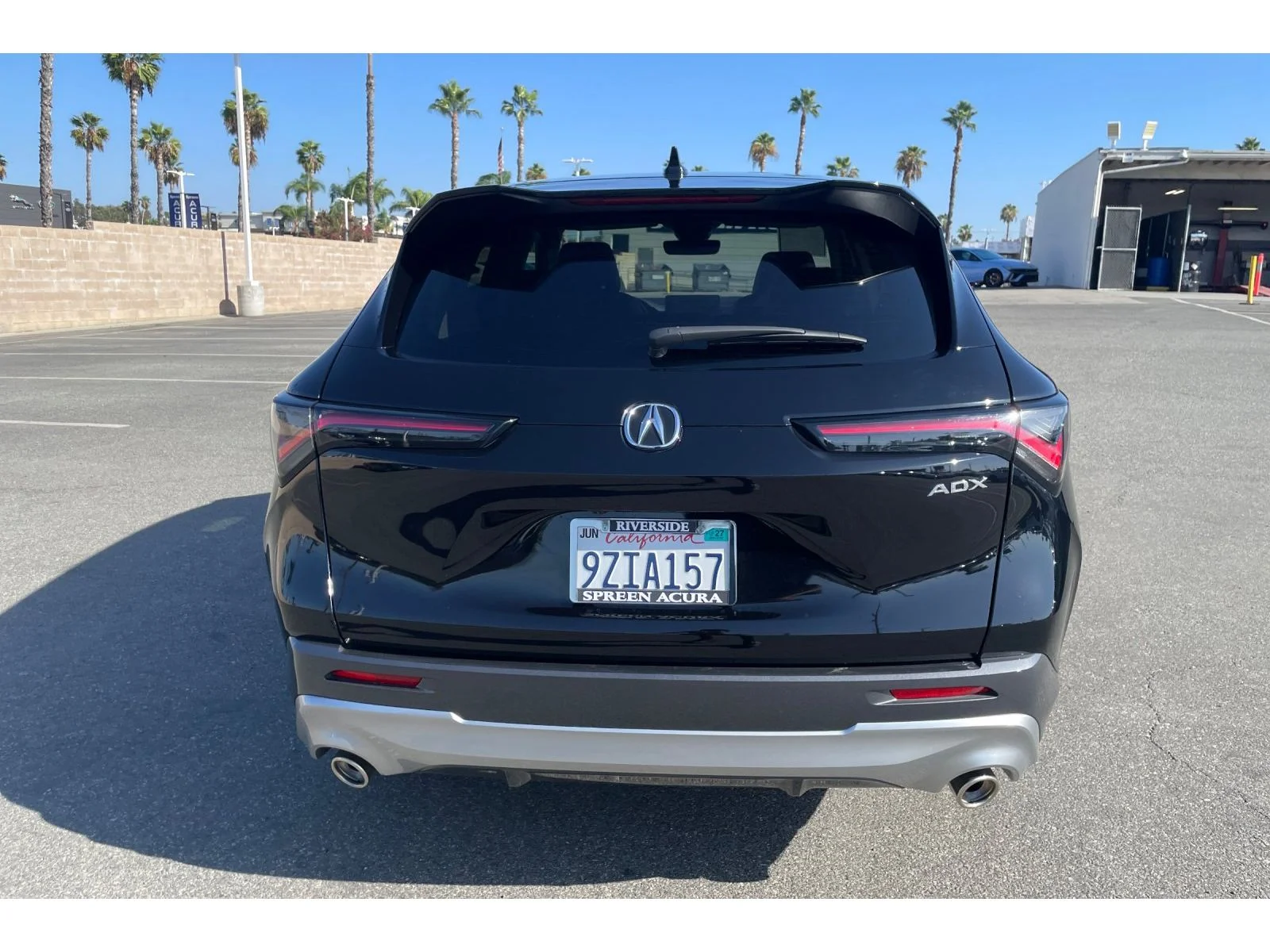 Used 2025 Crystal Black Pearl Acura Base image 4