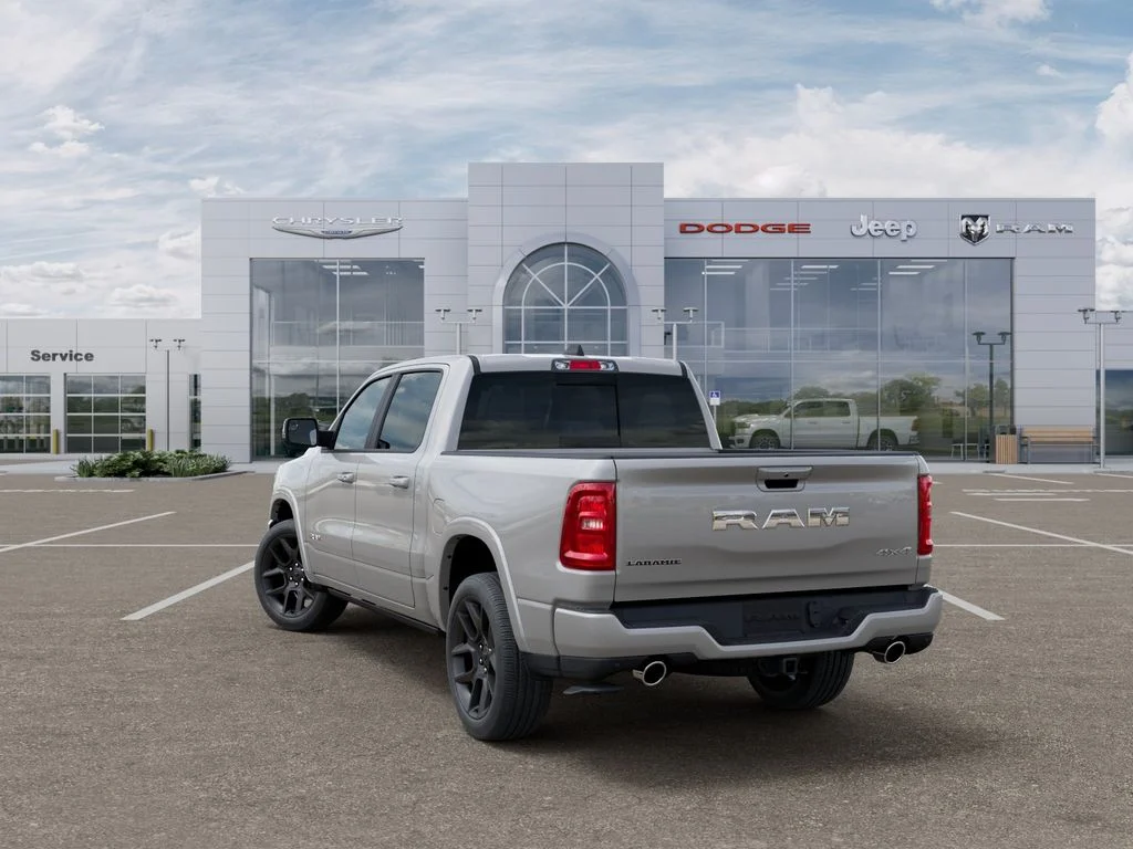 New 2026 Silver Zynith Exterior Paint RAM Laramie image 3