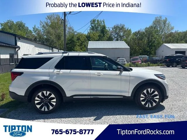 New 2026 Star White Metallic Tri-Coat Ford Platinum™ image 32