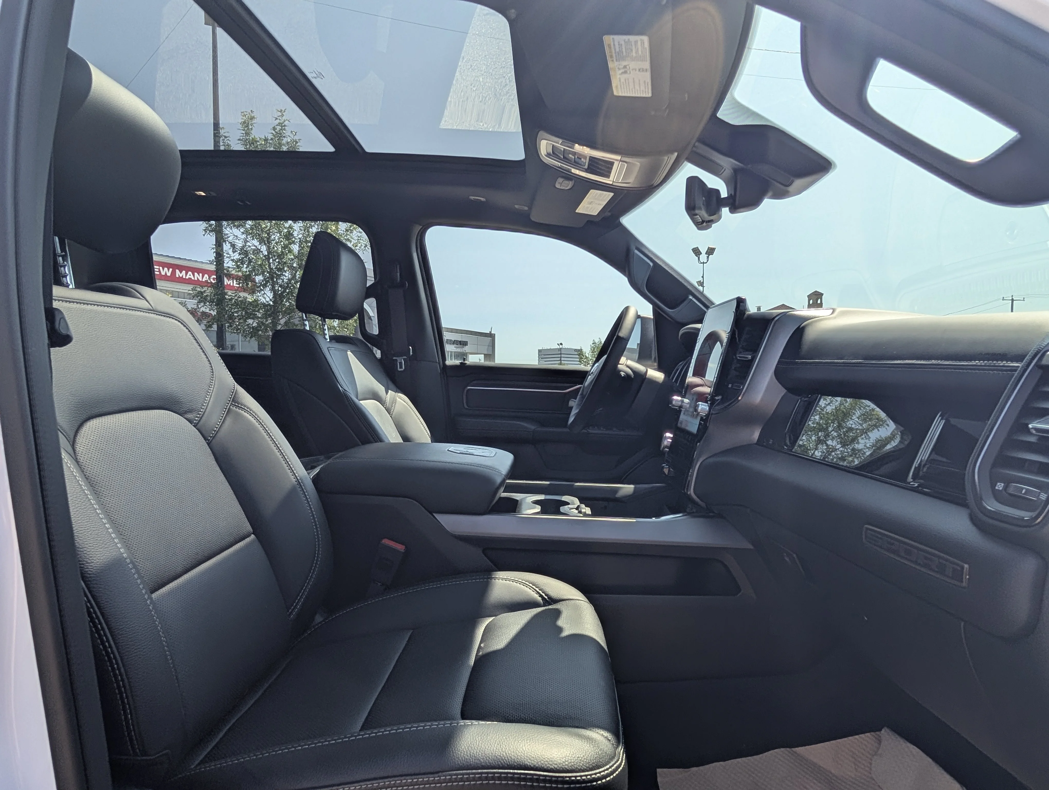 New 2025 Bright White Ram Sport image 25
