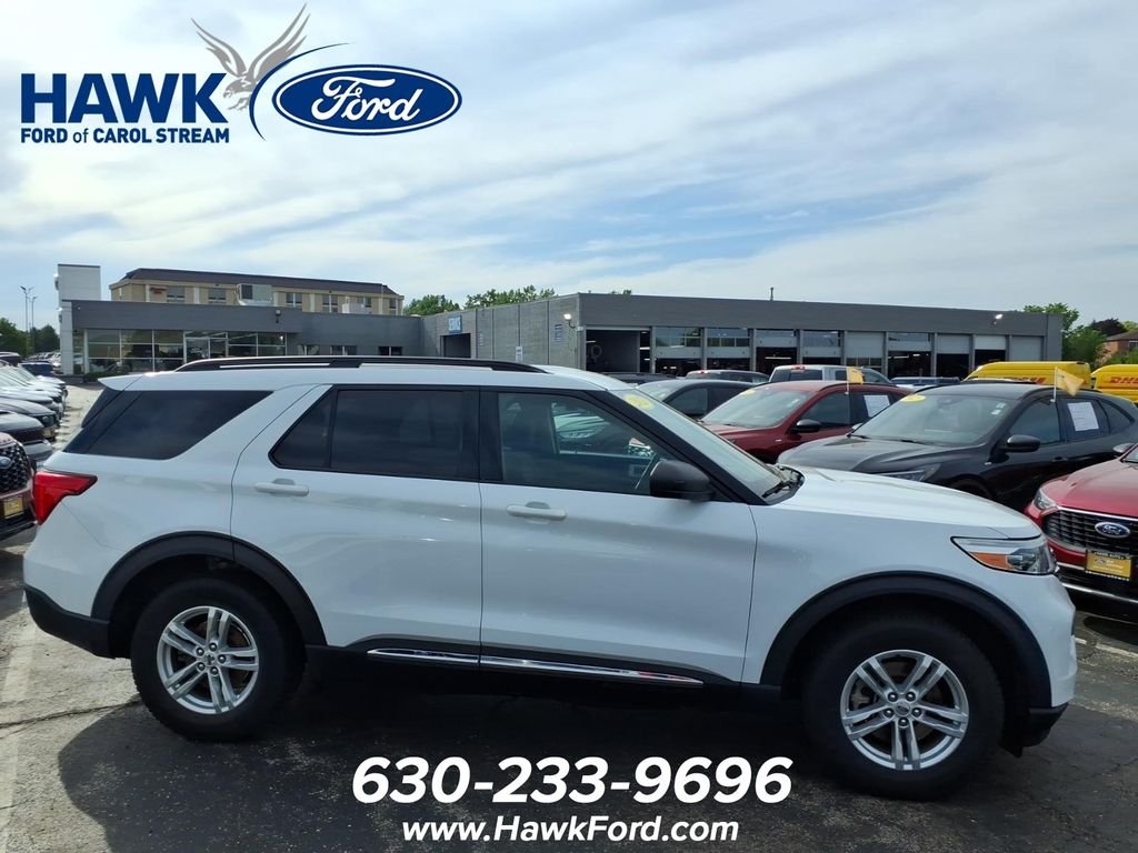 Used 2021 White Ford XLT image 8