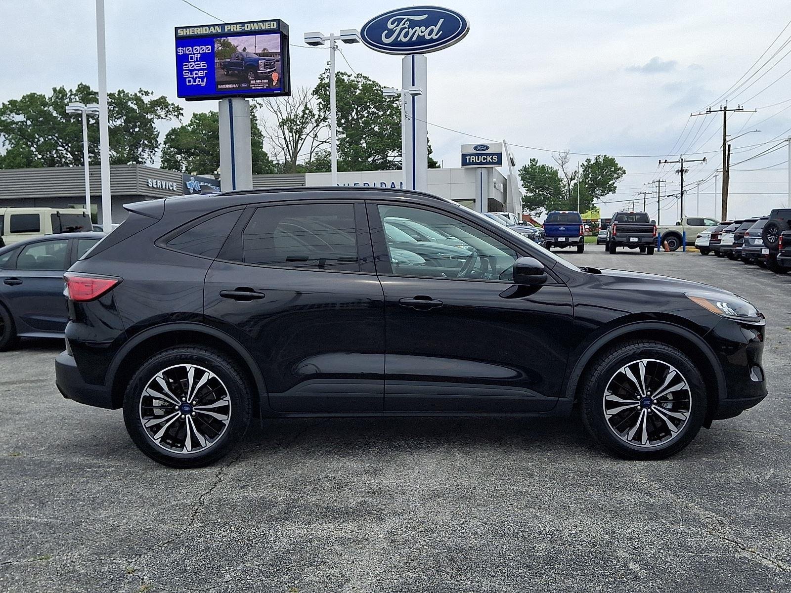 Certified Used 2022 Agate Black Ford SEL image 7