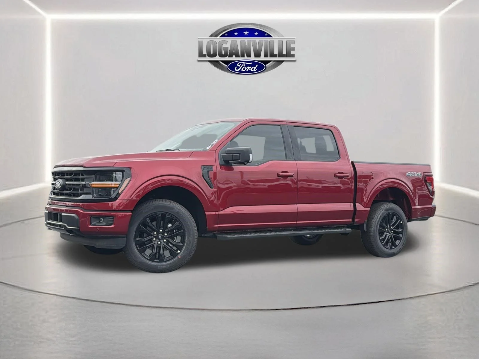 New 2026 Ruby Red Metallic Tinted Clearcoat Ford XLT image 1