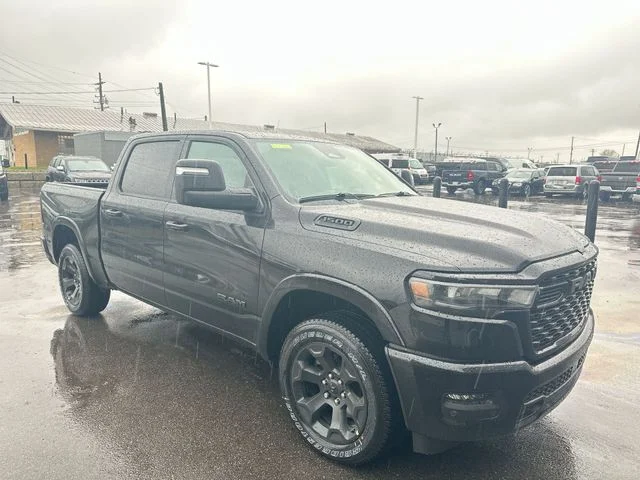 New 2026 Diamond Black Crystal Pearl-Coat Exterior Paint RAM Big Horn/Lone Star image 11