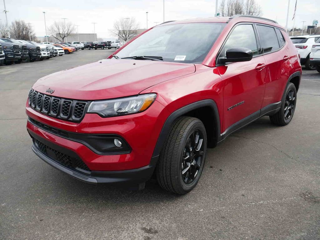 New 2026 Red Hot Pearl-Coat Exterior Paint Jeep Latitude image 3
