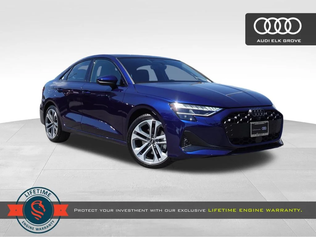 Certified Used 2026 Navarra Blue Metallic Audi 40 Premium Plus image 1