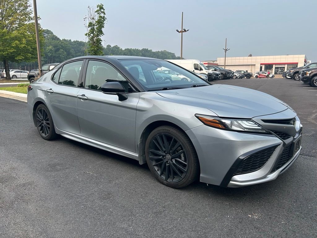 Used 2023 Silver Toyota XSE image 1