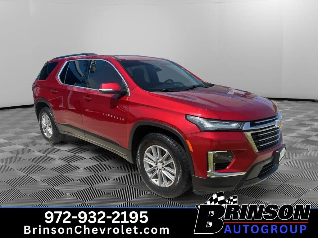 Used 2023 Radiant Red Tintcoat Chevrolet LT Leather image 3