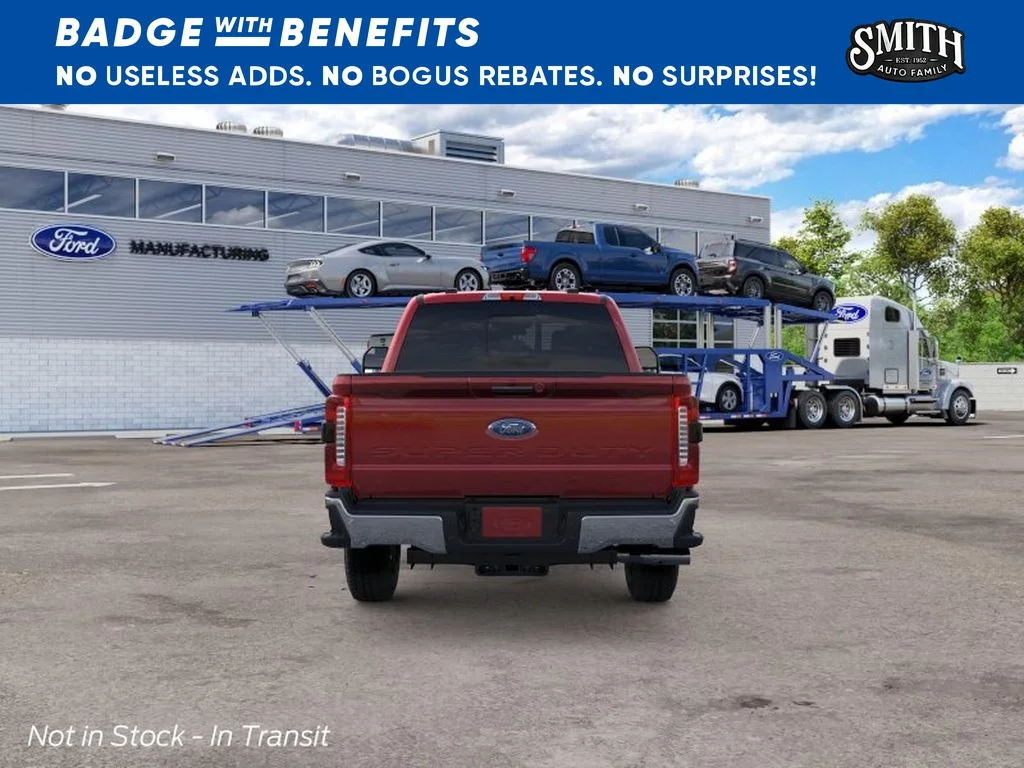 New 2026 Ruby Red Metallic Tinted Clearcoat Ford F-250® Lariat® image 6