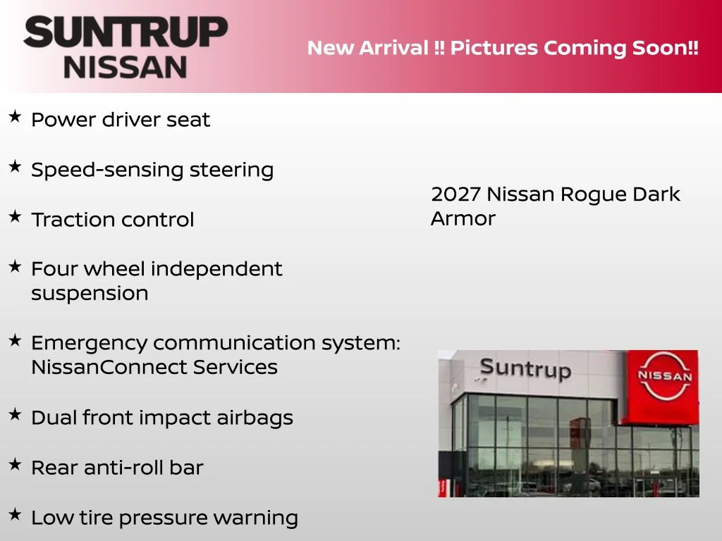 New 2027 Red Nissan Dark Armor image 3