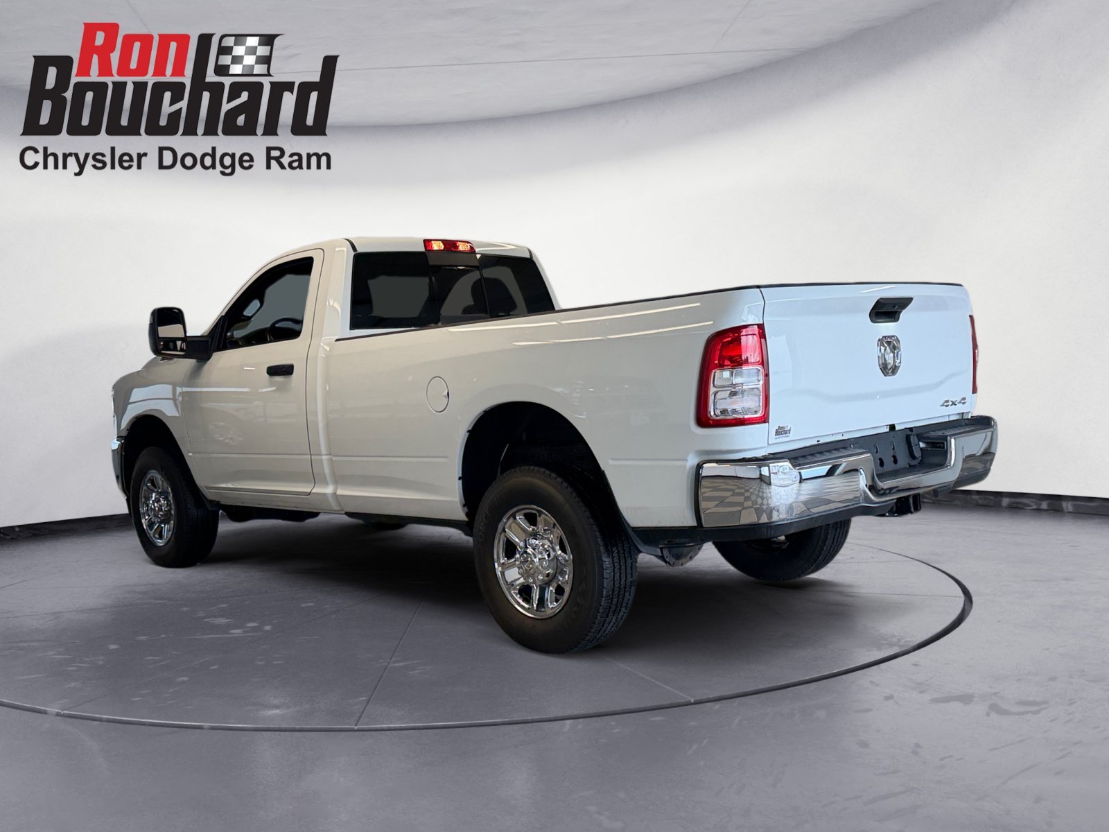 New 2024 Bright White Clear-Coat Exterior Paint RAM Tradesman image 4
