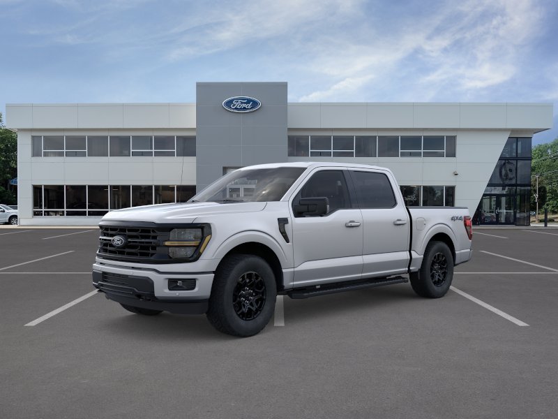 New 2026 Iconic Silver Metallic Ford XLT image 1
