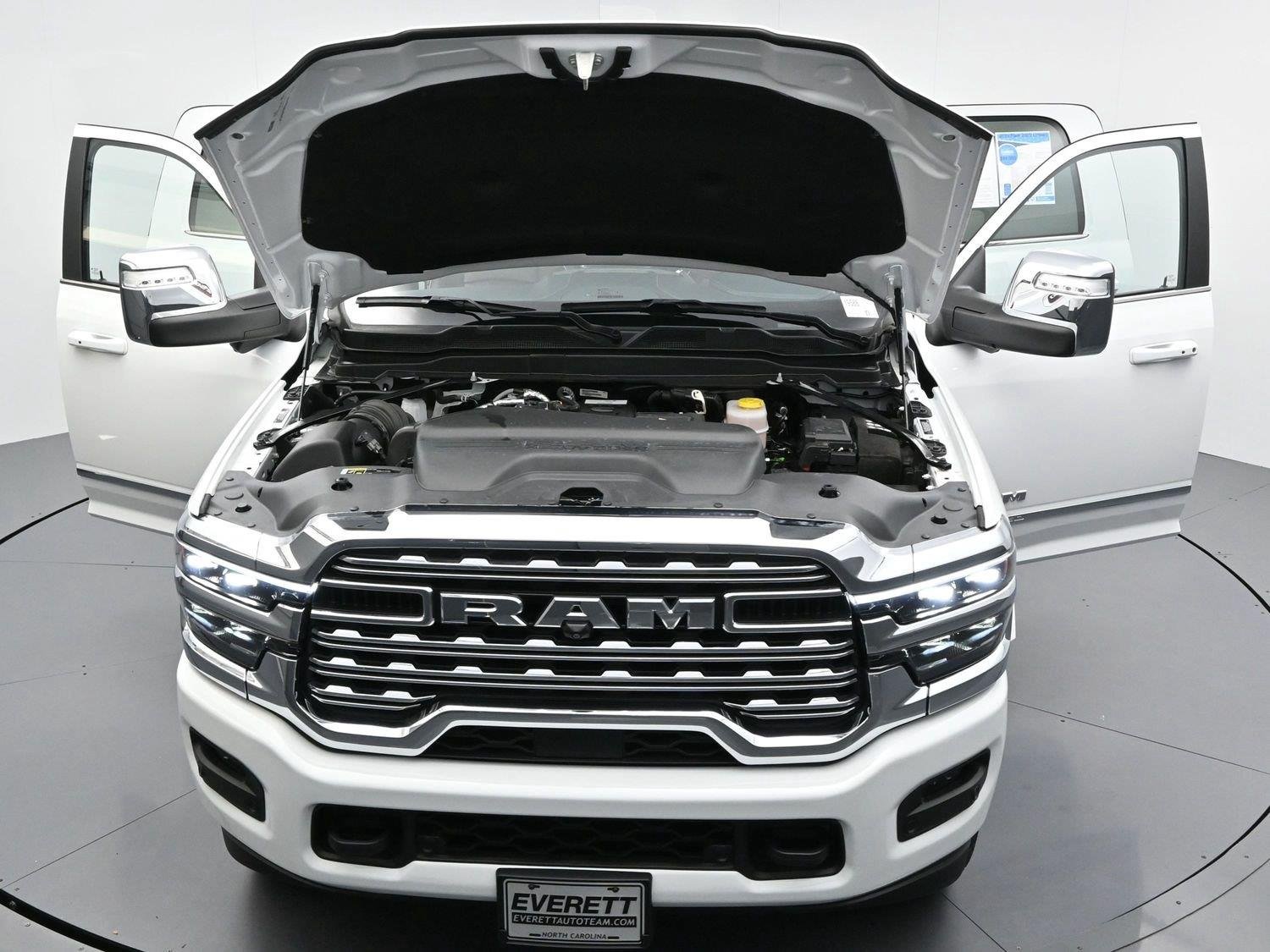 Used 2025 Bright White Clearcoat Ram Limited image 48