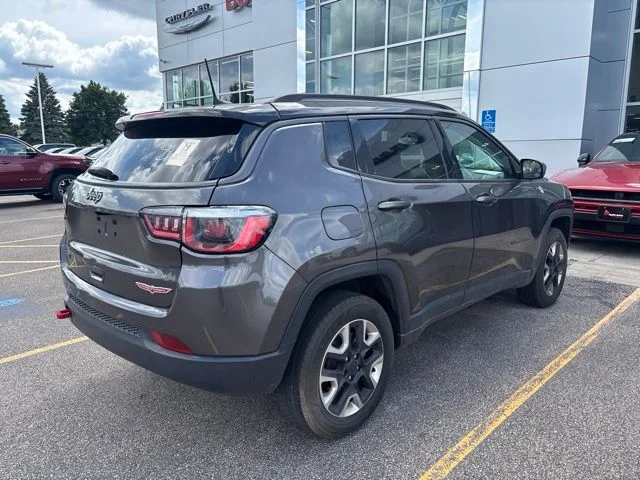 Used 2018 Jeep Compass Trailhawk with VIN 3C4NJDDB7JT424138 for sale in Shakopee, Minnesota