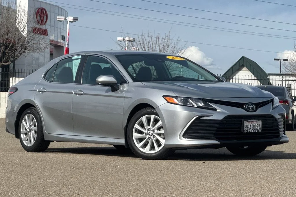 Used 2023 Silver Toyota LE image 2