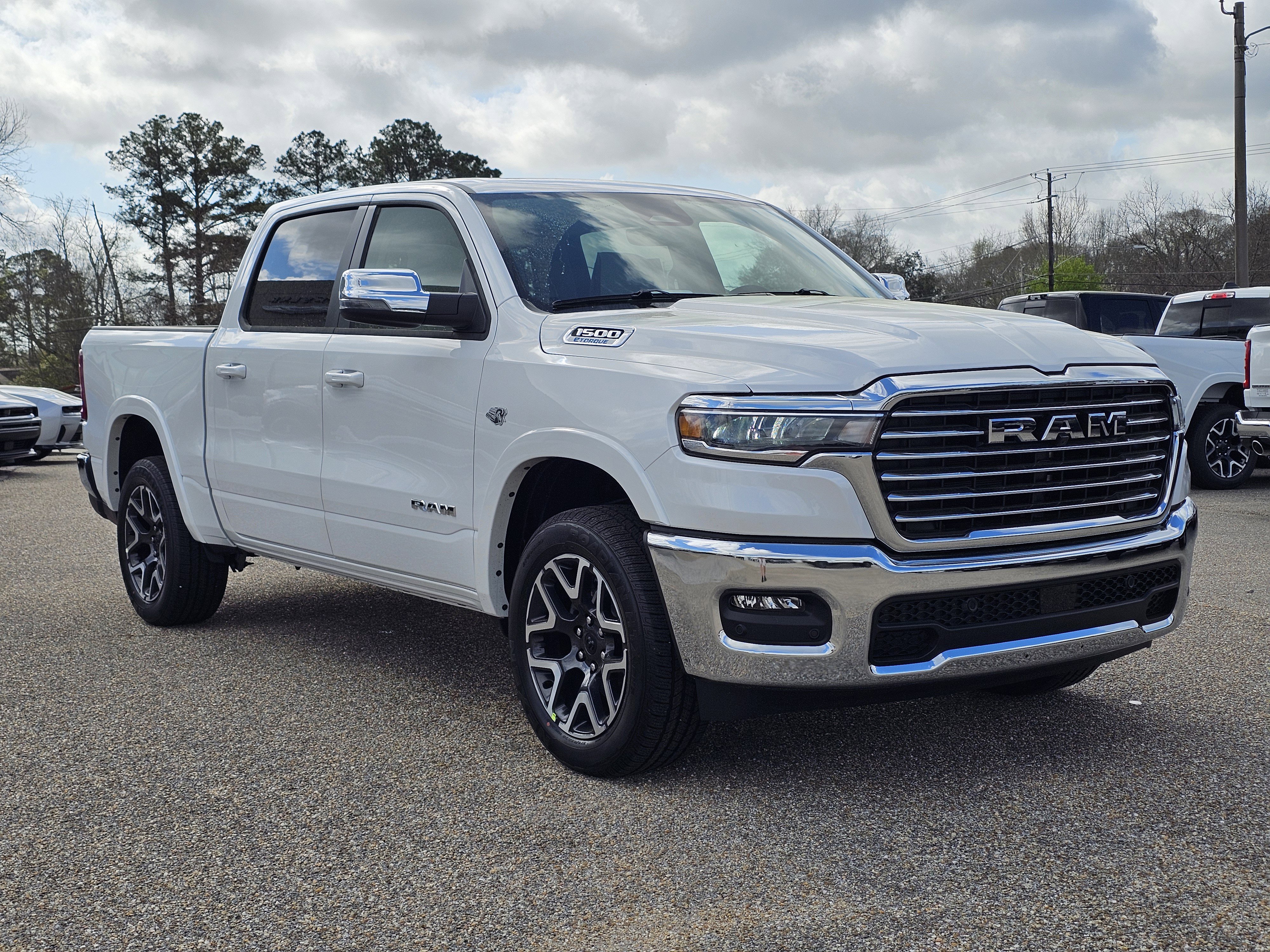 New 2026 Bright White Clearcoat Ram Laramie image 5