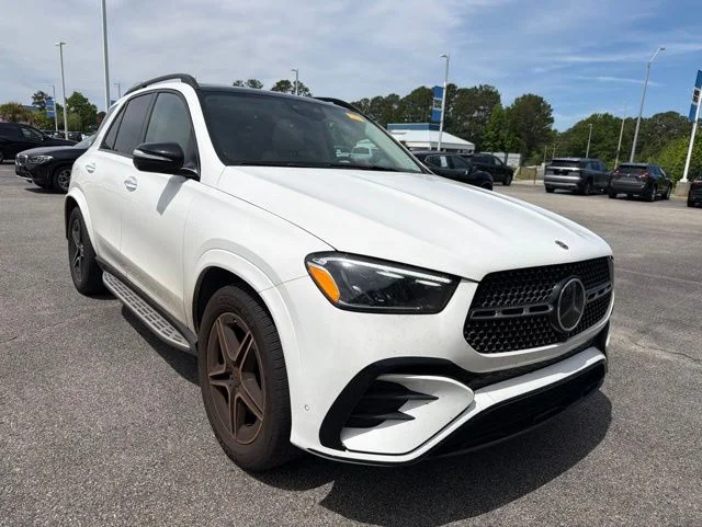 Used 2025 White Mercedes-Benz GLE 350 image 1