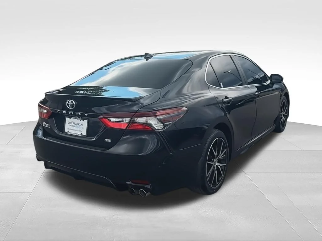 Used 2021 Black Toyota SE image 8