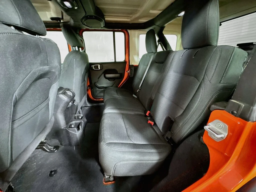 Used 2018 Orange Jeep Unlimited Sport S image 28