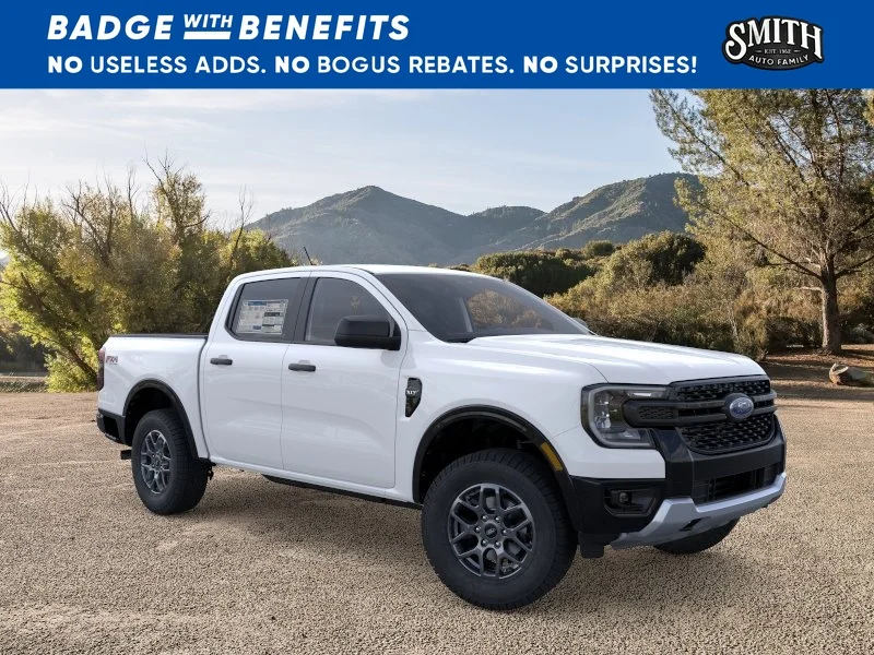 New 2025 Oxford White Ford XLT image 8
