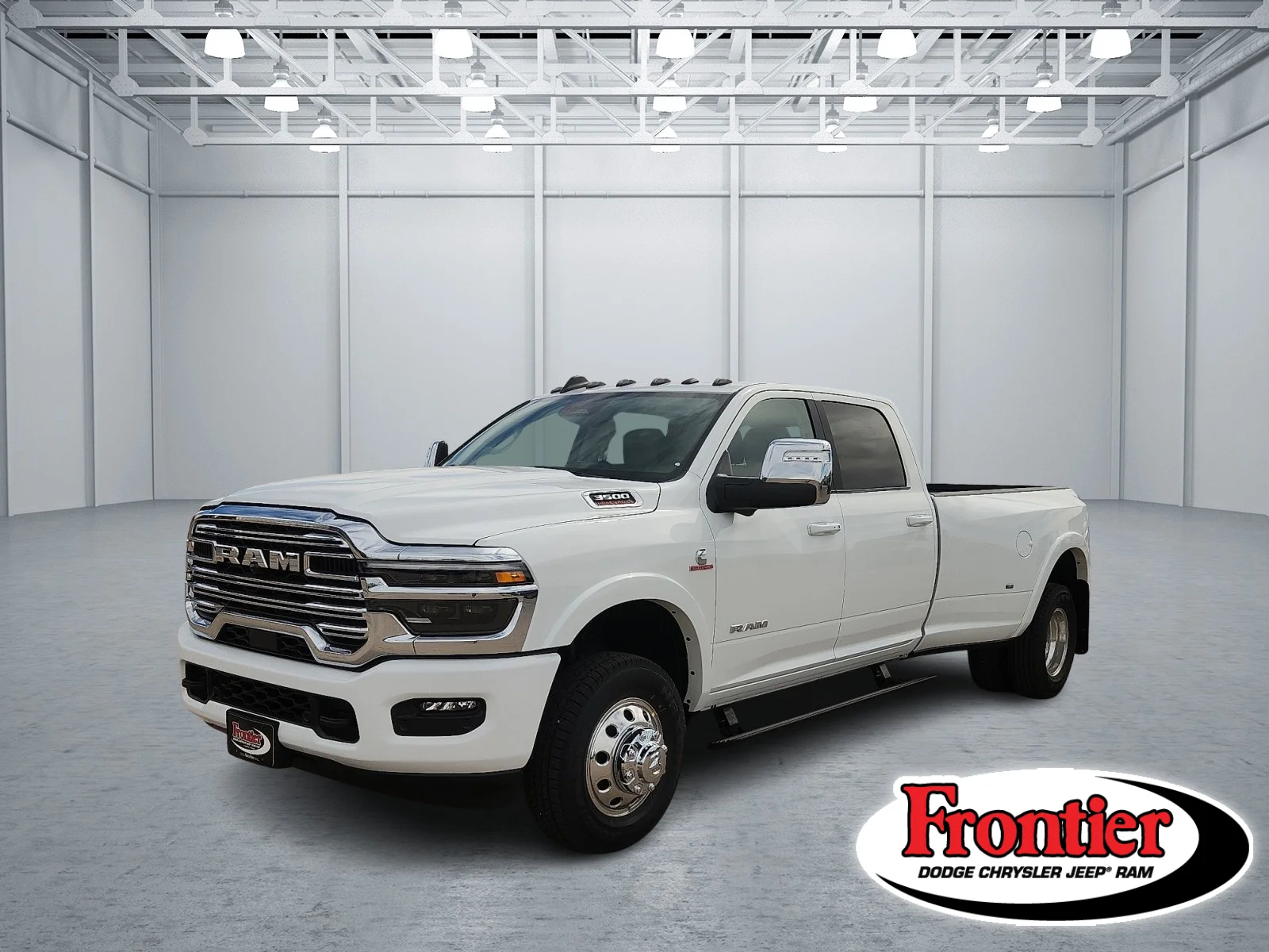 New 2027 Bright White Clear-Coat  Paint Ram LARAMIE CREW CAB 4X4 8