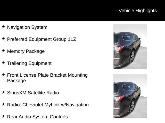 Used 2015 SABLE METALLIC Chevrolet LTZ image 5