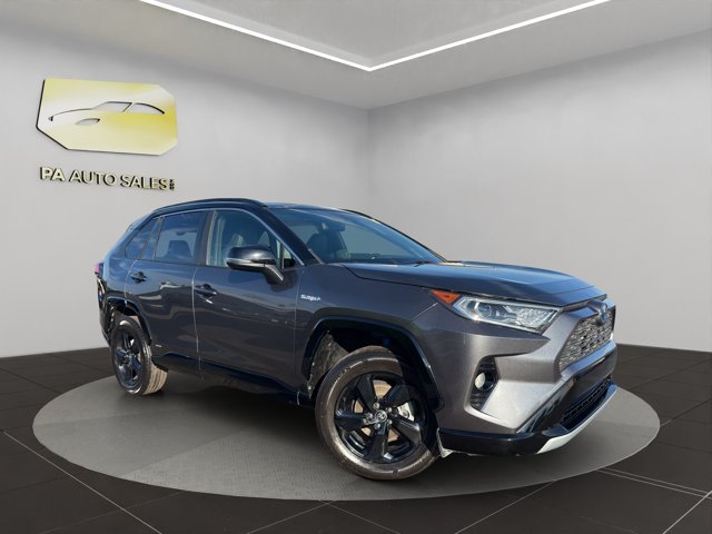 Used 2021 Gray Toyota Hybrid XSE image 1