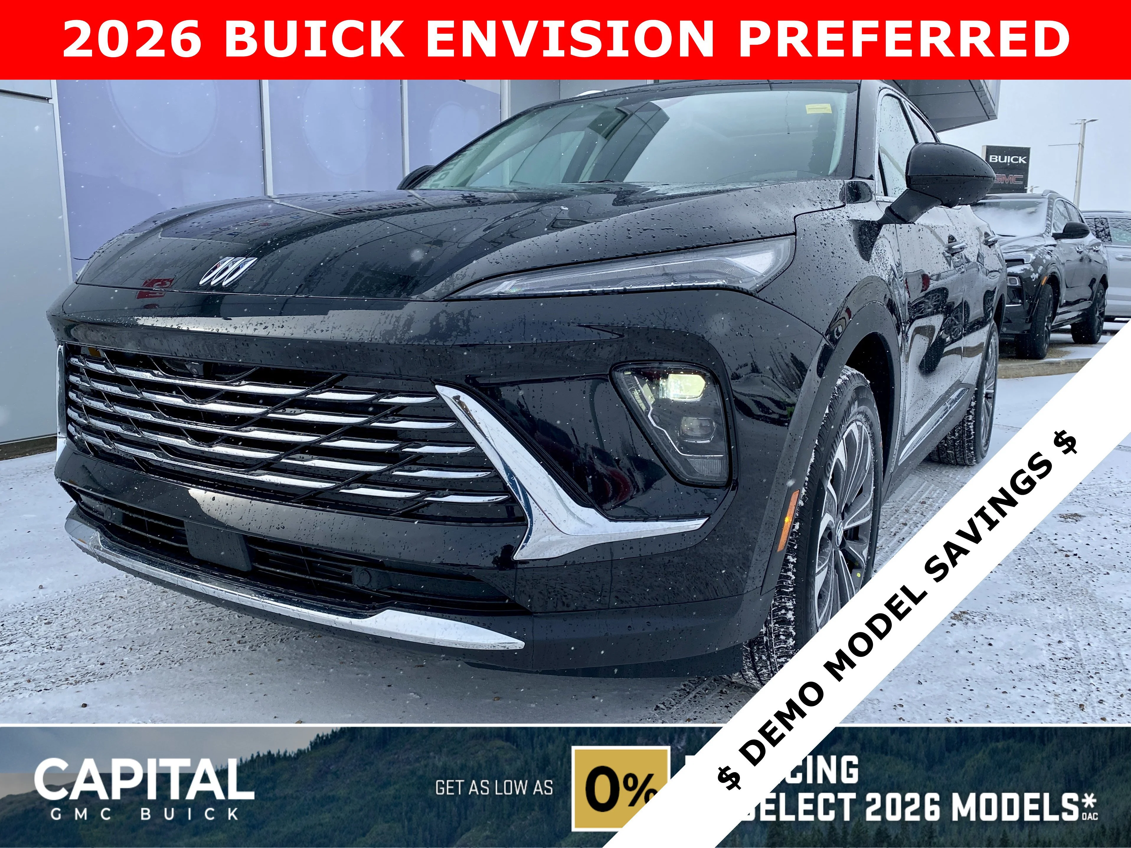 New 2026 EBONY TWILIGHT METALLIC Buick Preferred image 1
