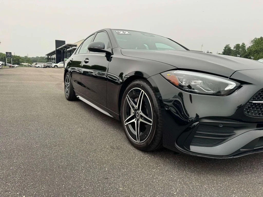 Certified Used 2022 Black Mercedes-Benz C 300 image 13