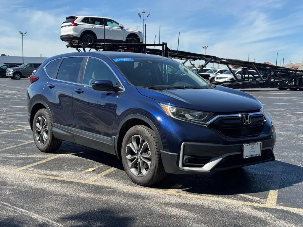 Used 2022 Blue Honda EX-L image 2