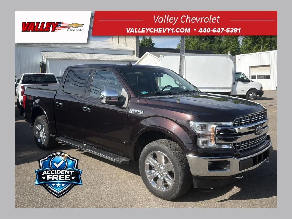 Used 2018 Red Ford Lariat image 1