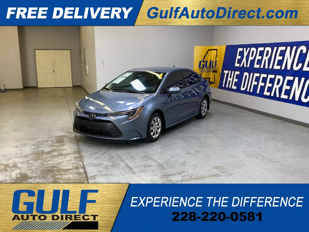 Used 2025 Blue Toyota LE image 4