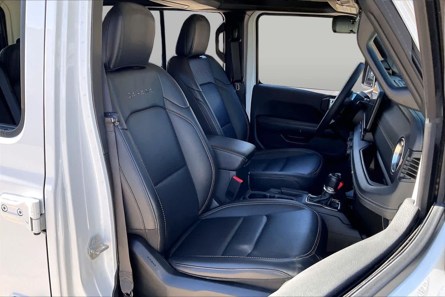 Certified Used 2024 Bright White Clearcoat Jeep Sahara image 9