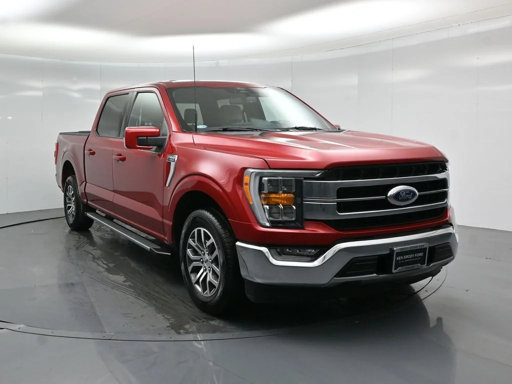 Certified Used 2022 Red Ford Lariat image 57
