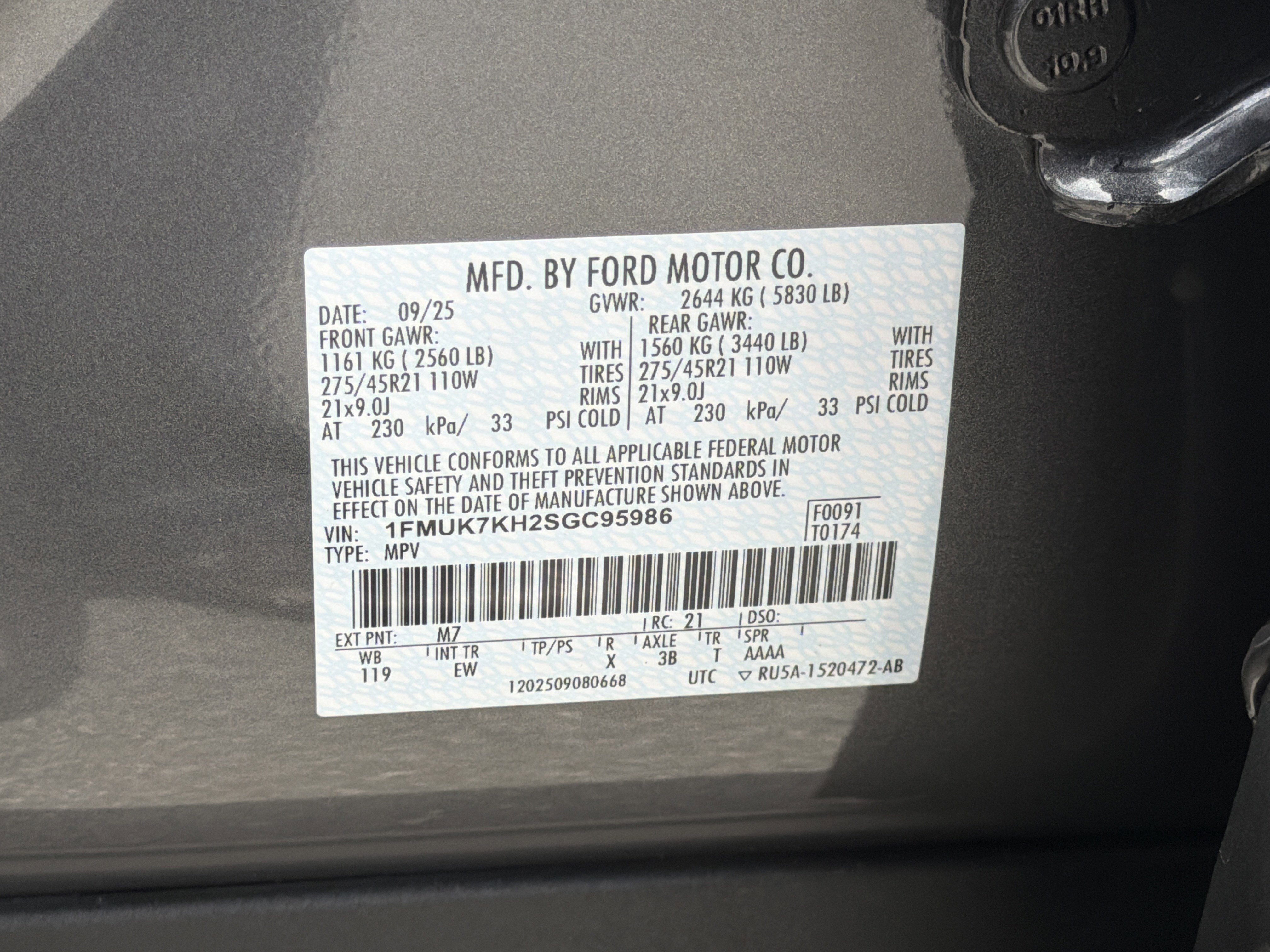 Used 2025 Gray Metallic Ford ST-Line image 39