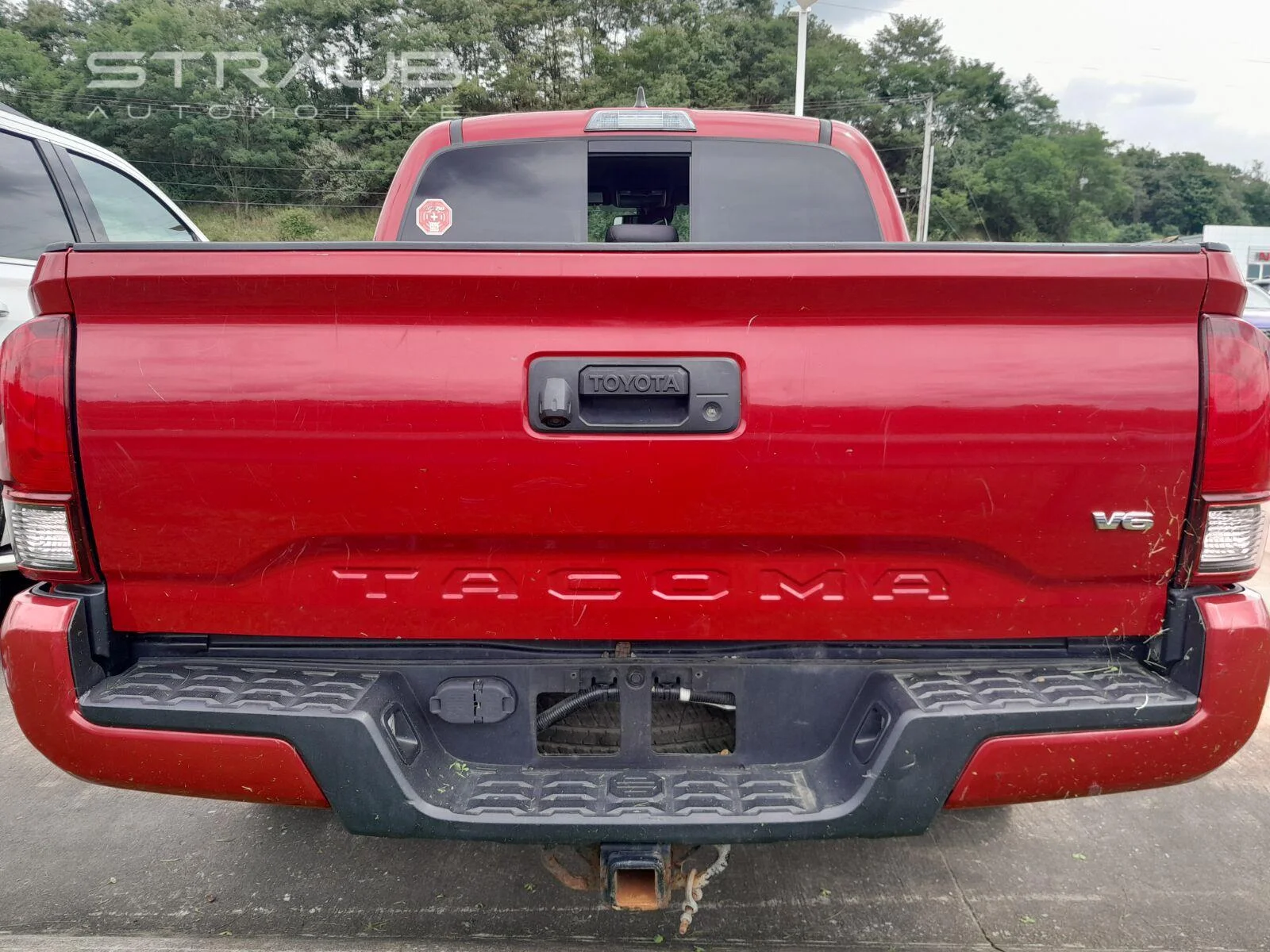 Used 2019 Barcelona Red Metallic Toyota TRD Sport image 6