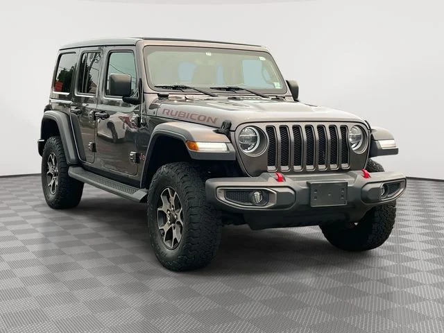 Used 2018 Gray Jeep Unlimited Rubicon image 4