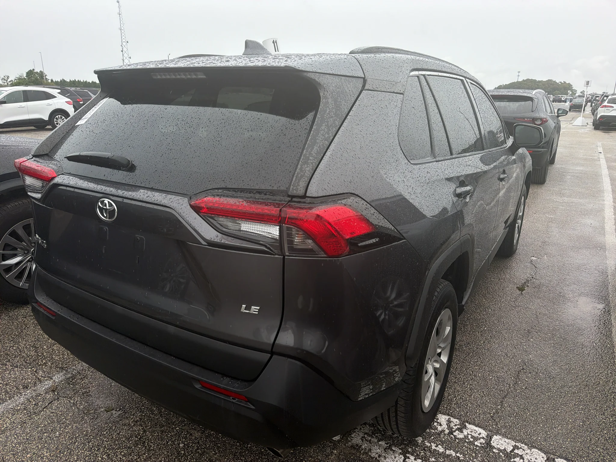 Certified Used 2019 Magnetic Gray Metallic Toyota LE image 3