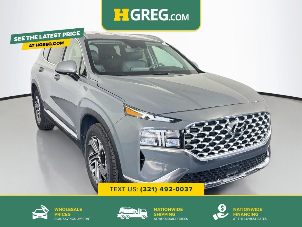 Used 2022 Hampton Gray Hyundai SEL image 1